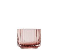 Portacandelitas Lyngby Porcelæn Ø6,7 cm Lyngby de vidrio soplado a mano, rojo