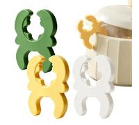 Portacucharas Cocina | 3 Piezas Clips Pequeños Antideslizantes - Soporte Para Espátula Y Cuchara Mango Olla,Utensilios Cucharón Herramientas Cocina Olla Sartén Encimera Estufa Hogar