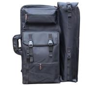 Portafolio de artista, Estuche de cartera arte A2, lona gruesa grande, tablero dibujo for artista, mochila portátil(Color4)