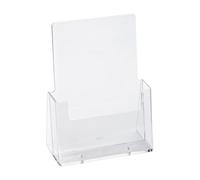 Portafolletos sobremesa a.2000 a4 vertical 1 compartimento cristal