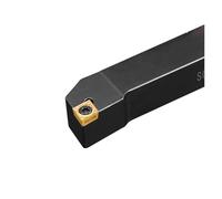 Portaherramientas para torneado CNC Insertos de carburo for herramientas de torneado exterior CCMT060204, herramientas de corte de torno (1 juego)(SCLCL1212H09)