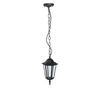 Portalámparas Jardín Montaje a Techo E27 V-TAC VT-752 LED IP44 Negro/Blanco [EEK: A]