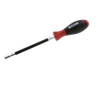 portapuntas manual flexible de 1/4" (6,3 mm) con cierre circular