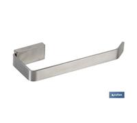 Portarollo/toallero modelo madeira inox 304 satin