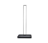 MSV - Portarrollos de Papel de Cocina (14 x 14 x 32,5 cm), Color Negro Mate