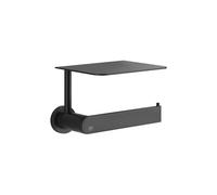 Portarrollos Gessi Emporio con tapa, de pared, 38855299, Color: Negro XL