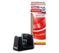Portarrollos Smart Negro + 8 rollos tesafilm® Transparente 33m : 19mm