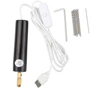 Portátil de mano para mini taladro eléctrico con interruptor de cable USB para madera plástico aluminio PCB perforación y tareas de grabado