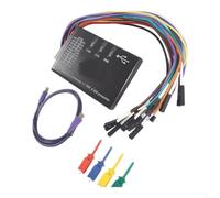 Portátil para el analizador 16CH de la lógica para el portátil de la | Carga de datos en tiempo real, interfaz USB 2.0, para visualización instantánea, almacenamiento profundo a través de la