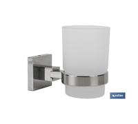 Portavaso modelo marvao inox 304 brillo