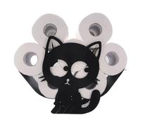 Portavasos de Papel Decorativo | Escultura Decorativa de Metal con Forma de Gato - Estante para Toallas de Papel de Baño,para Hogar Baño Cocina Granja Apartamento Casa de Campo Aseo