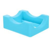 Portavasos de Silicona Compacto para Sublimación de Tazas Azul | Base Antideslizante, Diseño de Dos Ángulos Ranura Integrada, para Artistas y Pequeños Diseñadores