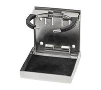 Portavasos plegable for bebidas marinas, de acero inoxidable 316, for barcos marinos, RV, yates, accesorios ajustables for, 1 Uds