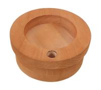 Portavasos Rústico de Madera para Encimera, Dispensador de Vasos | Acabado Natural Marrón, Uso con Tazas de Café, Ranura para Marcador y Lápiz, para Fiestas y Zona de Agua