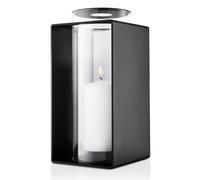 Portavela de pilar GLOW 30 cm, negro, aluminio, Eva Solo