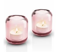 Portavelas para velas de té ACORN, juego de 2 piezas, rosa, Eva Solo