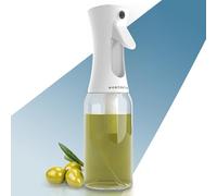 PORTENTUM Pulverizador aceite para freidora aire 300ml Spray Aceite Cocina Antigoteo, Aceitera de Cristal con Dispensador Accesorios Freidora Sin Aceite