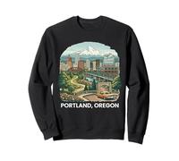 Portland, Oregón, Souvenir Skyline, Casco Antiguo de Portland Sudadera