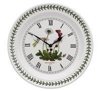 Portmeirion Botanic Garden BGHG61000 - Reloj de Pared (25,4 cm), diseño de Margaritas, Multicolor