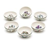Portmeirion Botanic Garden - Cuenco apilable (14 cm, 6 unidades), diseño de sopa