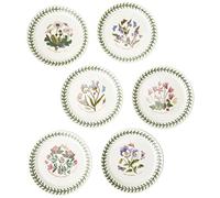 Portmeirion Botanic Garden - Platos de pan y mantequilla de 15 cm, juego de 6