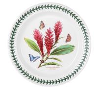 Portmeirion Exotic Botanic Garden - Plato llano, diseño de jengibre, color rojo