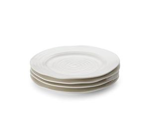 Portmeirion Home & Gifts CPW76801-X - Plato lateral, porcelana, color blanco