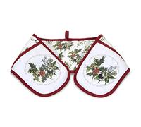 Portmeirion Home & Gifts Guante Doble para Horno, Tela, Multicolor, 88 x 18 x 88 cm