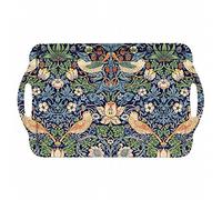 Portmeirion Home & Gifts Pimpernel Strawberry Thief - Bandeja grande azul, multicolor, 48 x 29 x 2 pulgadas