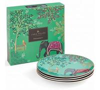 Portmeirion Home & Gifts Sara Miller - Juego de platos para tartas (4 unidades)