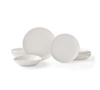Portmeirion Home & Gifts Sophie Conran Juego de cupé de 12 Piezas, Blanco Porcelana, 27,9 x 27,9 x 2,5 cm (Blanco, 27,9 x 27,9 x 2,5 cm)