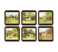 Portmeirion Home & Gifts Tally Ho - Posavasos (6 m), Multicolor