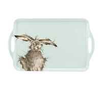 Portmeirion Home & Gifts Wrendale Bandeja Grande con Asa (Hare), Melamina, Multicolor, 20 x 29,5 x 48 cm (Multi Color,20 x 29,5 x 48 cm)