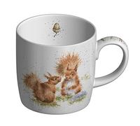 Portmeirion Home ¡Taza individual de porcelana fina Between Friends (Squirrel), 8 x 12 x 8 cm