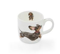 Portmeirion Mug Perro Salchicha 310 ml Wrendale Design