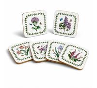 Portmeirion Pimpernel - Posavasos Jardín Botánico - Juego de 6 Motivos (Multicolor)