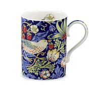 Portmeirion Strawberry Thief - Taza de Desayuno, 0,35 l, Color Azul