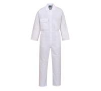 Portwest Buzo Estándar, Tamaño: L, Color: Blanco, 2802WHRL