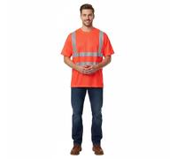 Portwest Alta Visibilidad Camiseta Ligero Sports-Type Tela Transpirable 40+ Upf
