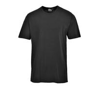 Portwest Camiseta térmica de manga corta B120BKRS Negro Talla S