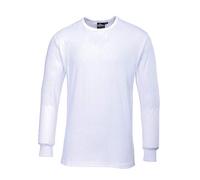 Portwest Camiseta térmica B123 – Aislante de manga larga Blanco X-Grande