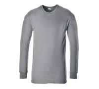 Portwest Camiseta térmica B123 Aislante, manga larga, gris, mediano