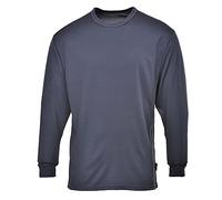 Portwest Camiseta térmica Base Layer B133CHA Antracita Talla XL