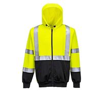 Portwest B315 Sudadera de Alta Visibilidad Bicolor Paneles en Contraste