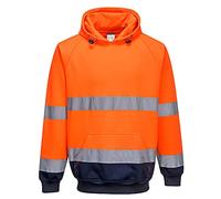 Portwest B316 Sudadera Bicolor Paneles en Contraste con Capucha Duradero