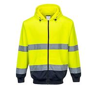 Portwest B317 Sudadera Bicolor Paneles en Contraste 2 Bolsillos Laterales