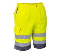 Portwest Bermudas de alta visibilidad de polialgodón - E043