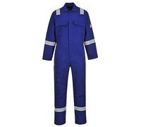 Portwest BIZ5 Mono Reflectante Resistente Al Fuego Para Hombres Bizweld Iona FR Azul Real, M