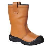Portwest Bota Steelite Rigger S3 Ci, Tamaño: 44, Color: Canela, FW29TAR44