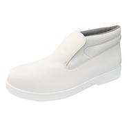 Portwest Bota Steelite Slip On S2, Tamaño: 45, Color: Blanco, FW83WHR45